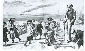  Josiah Spiers at Margate Sands,_1868
